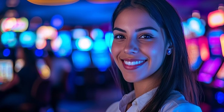 Antarmuka aplikasi rajawali888 menampilkan meja dealer langsung dan permainan slot